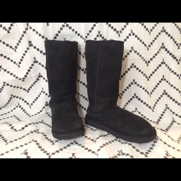 Shoes - Uggs Tall Black size 7